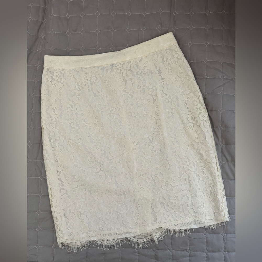 C. Wonder Lace Pencil Skirt